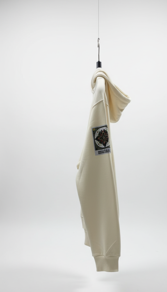 premium cream hoodie
streetwear hoodie
luxury hoodie
modest fashion streetwear
unisex hoodie
oversized hoodie