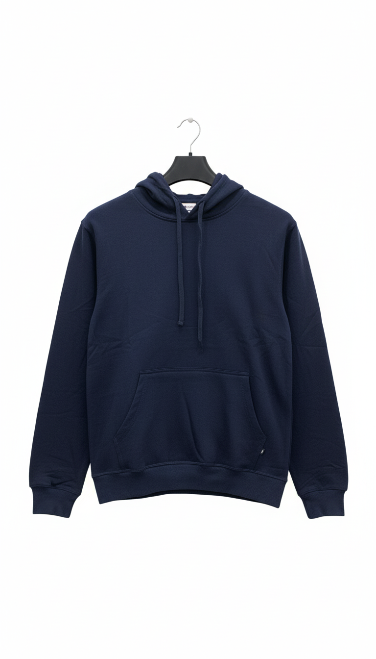 Plain blue fleece hoodie on white background

Unisex blue fleece hoodie front view

Soft blue pullover hoodie made of fleece fabric

Classic blue fleece hoodie for men and women, cozy pullover sweatshirt

Casual blue hoodie made from soft fleece, minimalist streetwear style

Comfortable blue fleece hoodie with front pocket and drawstring hood
