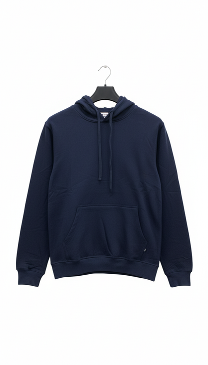 Plain blue fleece hoodie on white background

Unisex blue fleece hoodie front view

Soft blue pullover hoodie made of fleece fabric

Classic blue fleece hoodie for men and women, cozy pullover sweatshirt

Casual blue hoodie made from soft fleece, minimalist streetwear style

Comfortable blue fleece hoodie with front pocket and drawstring hood
