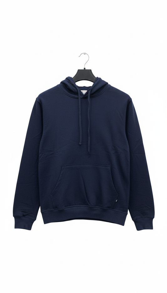 Plain blue fleece hoodie on white background

Unisex blue fleece hoodie front view

Soft blue pullover hoodie made of fleece fabric

Classic blue fleece hoodie for men and women, cozy pullover sweatshirt

Casual blue hoodie made from soft fleece, minimalist streetwear style

Comfortable blue fleece hoodie with front pocket and drawstring hood
