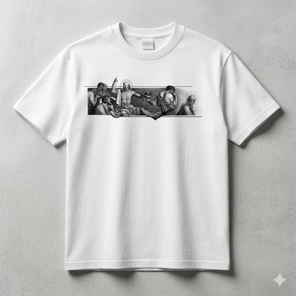 Streetwear Graphic Print Drop Shoulder T-Shirt